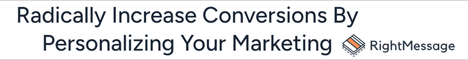 Increase conversion, personalize marketing, rightmessage - Advertisement
